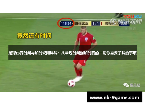 足球比赛时间与加时规则详解:从常规时间到加时赛的一切你需要了解的事项 足球比赛时间与加时规则详解:从常规时间到加时赛的一切你需要了解的事项